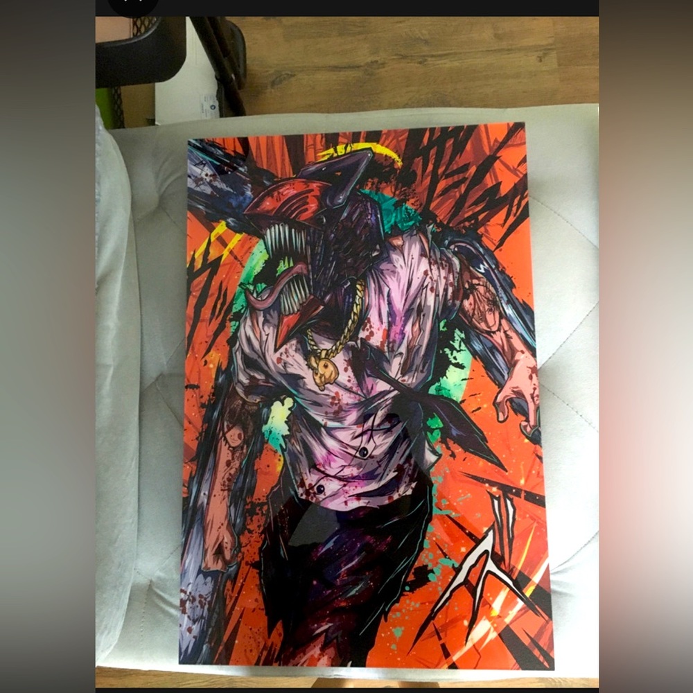 ANIME GLASS POSTERS